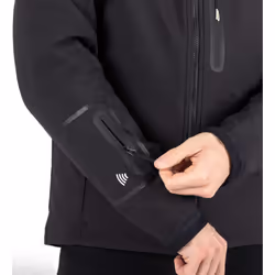 Knox Dual Pro 3in1 impermeabile Moto Tessile Giacca, nero, dimensione L per uomo