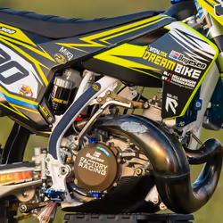 Boyesen Coperchio frizione Factory Racing, nero