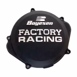 Boyesen Coperchio corpo frizione Factory Racing nero Kawasaki KX250F, nero