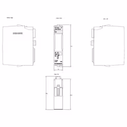 Siemens 6ES7138-6CG00-0BA0 modulo I/O digitale e analogico - Vista aggiuntiva 3