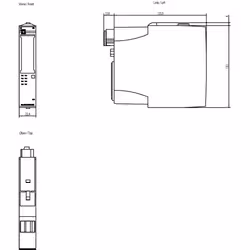 Siemens 6DL1131-6GF00-0PK0 modulo I/O digitale e analogico - Vista aggiuntiva 3