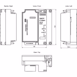 Siemens 6ES7154-3AB00-0AB0 modulo I/O digitale e analogico - Vista aggiuntiva 3