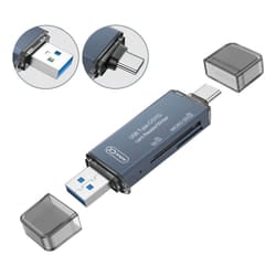 XD Enjoy XDC311 lettore di schede USB 3.0 Type-A/Type-C Grigio