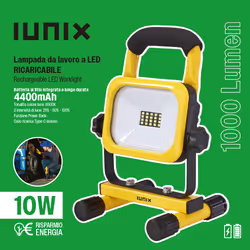IUNIQ Lampada da lavoro a LED ricaricabile - Vista aggiuntiva 2