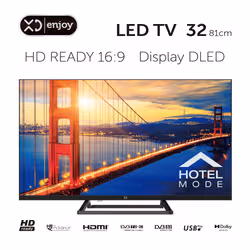 XD Enjoy LED TV 81,3 cm (32") 1366 x 768px, HD - Vista aggiuntiva 7