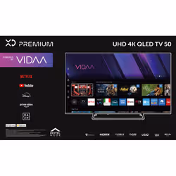 XD Enjoy XDP55VQU1ESAT TV 139,7 cm (55") 4K Ultra HD Smart TV Wi-Fi Nero 250 cd/m² - Vista aggiuntiva 2
