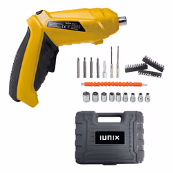 XD Enjoy XDVV42C cacciavite elettrico e avvitatore a impulso 250 Giri/min Nero, Giallo - Vista aggiuntiva 2