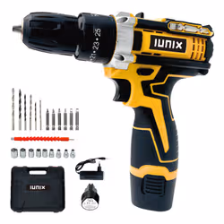 XD Enjoy XDVV07K cacciavite elettrico e avvitatore a impulso 1800 Giri/min Nero, Giallo - Vista aggiuntiva 2