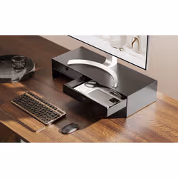 XD Enjoy XDLUM127BK Supporti a parete per TV Scrivania Nero - Vista aggiuntiva 6