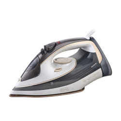 XD Enjoy XDBIN9555 ferro da stiro Ferro da stiro a secco e a vapore Piastra in Ceramica 2600 W Grigio, Bianco