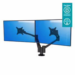Dataflex Viewlite plus braccio porta monitor - scrivania 653, Morsa/Bullone di ancoraggio, 14 kg, 0 mm (0"), 85,1 cm (33.5"), ...