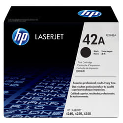 HP Confezione da 2 cartucce originali di Toner nero ad alta capacità LaserJet 42X