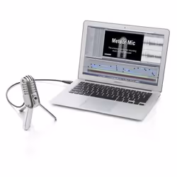 Samson Meteor Mic Cromo Microfono per laptop - Vista aggiuntiva 5
