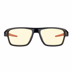 Gunnar Optiks Lightning Bolt, Unisex, Rettangolo, Classico, Nero, Ambra, 5,96 cm