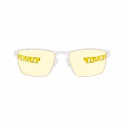 Gunnar Optiks ESL Blade Lite, Unisex, Rettangolo, Bianco, Giallo, Giallo, 5,5 cm, 1,8 cm