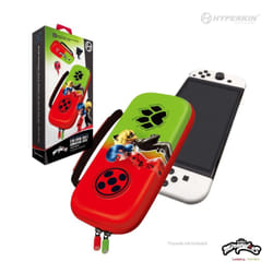 Hyperkin M07541-MTBC custodia per console portatile Custodia rigida Nintendo EVA (Acetato del vinile dell'etilene) Verde, Rosso