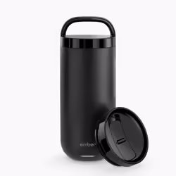 Ember Technologies Ember Tumbler, 473 ml, Fitness, Trekking, Sport, Nero, Plastica, 3 h, Tappo avvitabile