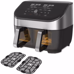 Instant Pot Instant Vortex Plus Dual ClearCook Doppia 7,6 L Indipendente 1700 W Friggitrice ad aria calda Nero - Vista aggiuntiva 4