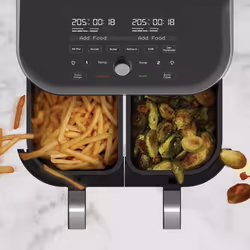 Instant Pot Instant Vortex Plus Dual ClearCook Doppia 7,6 L Indipendente 1700 W Friggitrice ad aria calda Nero - Vista aggiuntiva 5