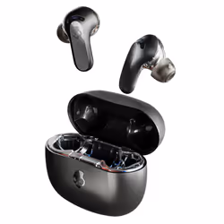Skullcandy RAIL ANC, True Wireless Stereo (TWS), 20 - 20000 Hz, Chiamate/Musica/Sport/Tutti i giorni, 49,8 g, Auricolare, Ner ...