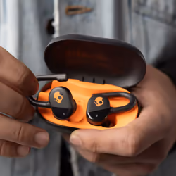 Skullcandy PUSH PLAY ACTIVE Auricolare Wireless In-ear Chiamate/Musica/Sport/Tutti i giorni Bluetooth Nero, Arancione - Vista aggiuntiva 5