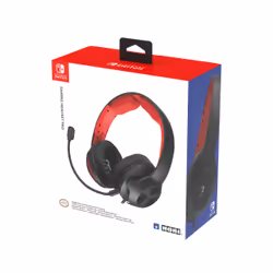 Hori NSW-200U cuffia e auricolare Cablato Portatile Gaming Nero, Rosso - Vista aggiuntiva 4