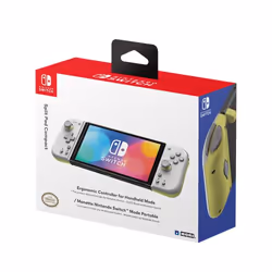 Hori Split Pad Compact Grigio, Giallo Gamepad Analogico/Digitale Nintendo Switch - Vista aggiuntiva 5