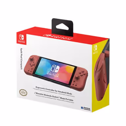 Hori Split Pad Compact Rosso Gamepad Nintendo Switch - Vista aggiuntiva 5