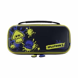 Hori Splatoon 3, Valigetta da trasporto, Nintendo Switch, Nero, Blu, Verde