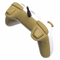 Hori HORIPAD Turbo Zelda Oro, Bianco Gamepad Nintendo Switch - Vista aggiuntiva 4