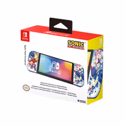 Hori Split Pad Compact Sonic Blu Gamepad Nintendo Switch, Nintendo Switch OLED - Vista aggiuntiva 4