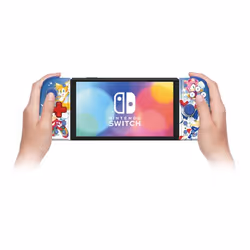 Hori Split Pad Compact Sonic Blu Gamepad Nintendo Switch, Nintendo Switch OLED - Vista aggiuntiva 5