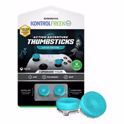 Steelseries 7102-XBX, Xbox One, Xbox Series S, Xbox Series X, Impugnature per joystick analogico, Blu, Stati Uniti, 1 pz, Sca ...