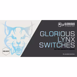 Glorious PC Gaming Race Lynx Blu, Bianco 36 pz - Vista aggiuntiva 6