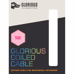 Glorious PC Gaming Race Coiled Rosa 1,37 m - Vista aggiuntiva 4