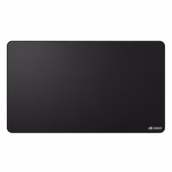 Glorious Gaming GLO-MP2-CLTH-STC-XLE-BLK, Nero, Monocromatico, Tessuto, Gomma, Barra appoggiaferro antiscivolo, Tappetino per ...