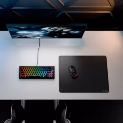 Glorious Gaming GLO-MP2-CLTH-EGL-XL-BLK tappetino per mouse Tappetino per mouse per gioco da computer Nero - Vista aggiuntiva 6