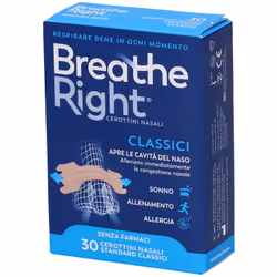 Breathe Right® RespiraBene Classici Standard 30 pz Cerotto
