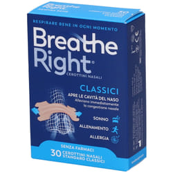 Breathe Right® RespiraBene Classici Standard 30 pz Cerotto