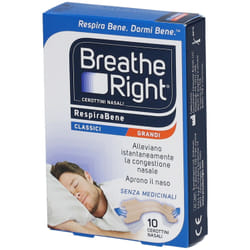 Breathe Right® RespiraBene Classici Grandi 10 pz Cerotto