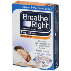 Breathe Right® RespiraBene Extra Forti 10 pz Cerotto
