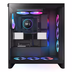 NZXT Kraken Elite 240 RGB Processore Raffreddatore di liquidi tutto in uno 12 cm Nero 1 pz - Vista aggiuntiva 5