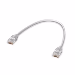 Ubiquiti UACC-Cable-Patch-EL-0.3M-W cavo di rete Translucent, Bianco 0,3 m Cat6 - Vista aggiuntiva 2