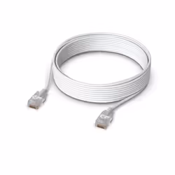 Ubiquiti UACC-Cable-Patch-EL-8M-W cavo di rete Translucent, Bianco Cat6 - Vista aggiuntiva 2