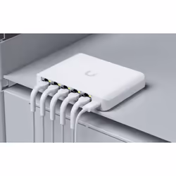 Ubiquiti UniFi Flex Mini 2.5G Gestito 2.5G Ethernet (100/1000/2500) Supporto Power over Ethernet (PoE) Desktop Bianco - Vista aggiuntiva 7