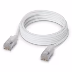 Ubiquiti UACC-Cable-Patch-EL-C6A-2M-W cavo di rete Translucent, Bianco Cat6a - Vista aggiuntiva 2