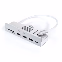 Satechi ST-UCICHS replicatore di porte e docking station per laptop USB 3.2 Gen 1 (3.1 Gen 1) Type-C Argento - Vista aggiuntiva 4