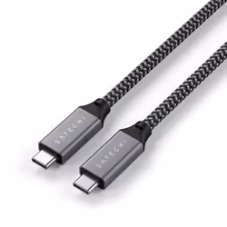 Satechi ST-U4C25M cavo USB USB4 Gen 3x2 0,25 m USB C Nero, Grigio - Vista aggiuntiva 3