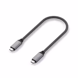 Satechi ST-U4C25M cavo USB USB4 Gen 3x2 0,25 m USB C Nero, Grigio - Vista aggiuntiva 4