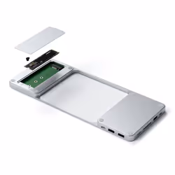 Satechi ST-UCISDS replicatore di porte e docking station per laptop Cablato USB 3.2 Gen 2 (3.1 Gen 2) Type-C Argento - Vista aggiuntiva 6